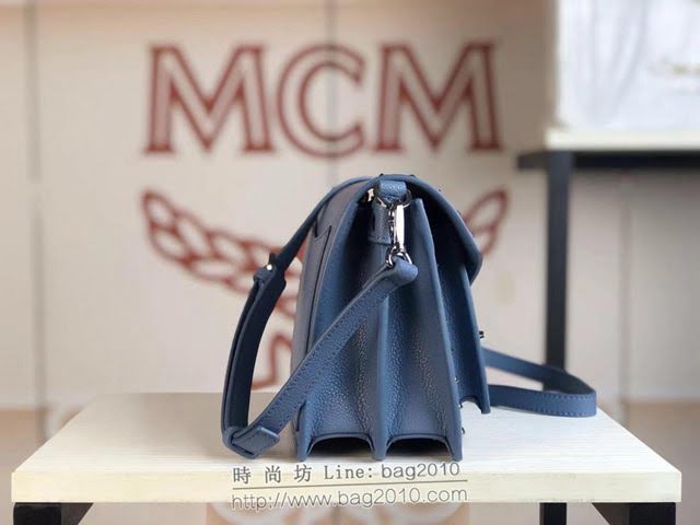 MCM女包 原單 6234小號 MCM@Patricia鉚釘輪廓斜挎包 MCM鏈條單肩包 MCM女斜跨包  mdmc1288